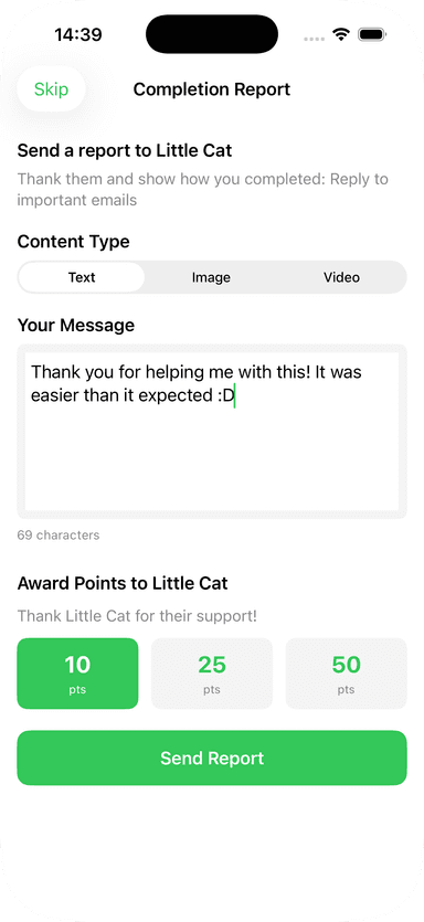 Little Cat Completion