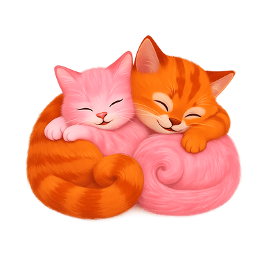 Sleeping cats